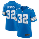 Brian Branch Detroit Lions Game Jersey Blue | Nike for Sale