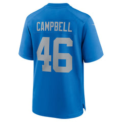 Jack Campbell Detroit Lions Alternate Game Jersey Blue | Nike for Sale
