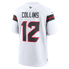 Nico Collins Houston Texans Game Jersey White | Nike for Sale