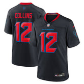 Nico Collins Houston Texans 2nd Alternate Game Jersey Navy | Nike for Sale