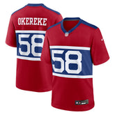 Bobby Okereke New York Giants Alternate Player Game Jersey Century Red | Nike for Sale