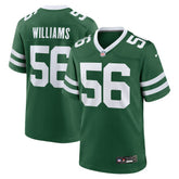 Quincy Williams New York Jets Game Player Jersey – Legacy Green | Nike for Sale
