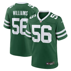 Quincy Williams New York Jets Game Player Jersey – Legacy Green | Nike for Sale