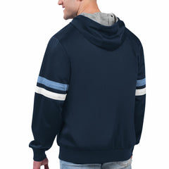 Memphis Grizzlies G-III Sports by Carl Banks Contender Full-Zip Hoodie Jacket Navy - NBA
