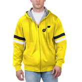 Utah Jazz G-III Sports by Carl Banks Contender Full-Zip Hoodie Jacket Yellow - NBA