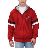 Portland Trail Blazers G-III Sports by Carl Banks Contender Full-Zip Hoodie Jacket Red - NBA