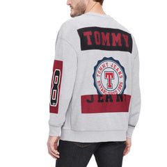 Miami Heat Tommy Jeans Hayes Crew Neck Pullover Sweatshirt Heather Gray - NBA