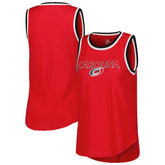 Carolina Hurricanes G-III 4Her by Carl Banks Women's Strategy Tank Top - Red - NHL