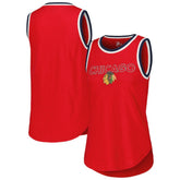 Chicago Blackhawks G-III 4Her by Carl Banks Women's Strategy Tank Top - Red - NHL