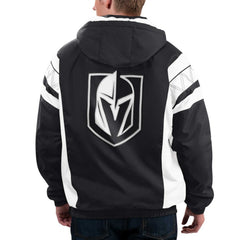 Vegas Golden Knights Starter Home Team Half-Zip Hoodie Jacket - Black - NHL