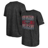 New Orleans Pelicans Enzyme Washed Oversized T-Shirt Black - NBA