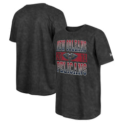 New Orleans Pelicans Enzyme Washed Oversized T-Shirt Black - NBA