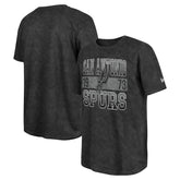 San Antonio Spurs Enzyme Washed Oversized T-Shirt Black - NBA