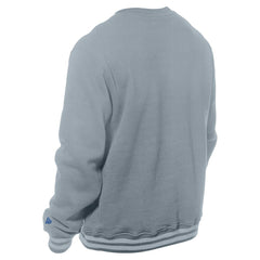 Philadelphia 76ers Chenille Cross Over Pullover Sweatshirt Gray - NBA