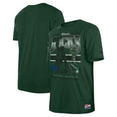 Milwaukee Bucks Enzyme Wash Oversized T-Shirt Hunter Green - NBA