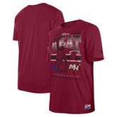 Miami Heat Enzyme Wash Oversized T-Shirt Red - NBA