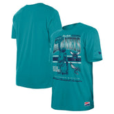Charlotte Hornets Enzyme Wash Oversized T-Shirt Teal - NBA