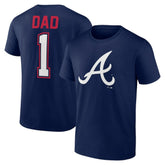 Atlanta Braves Father's Day #1 Dad T-Shirt - MLB