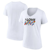 Chicago White Sox Women's Love Wins V-Neck T-Shirt - MLB