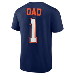 Detroit Tigers Father's Day #1 Dad T-Shirt - MLB