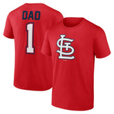St. Louis Cardinals Father's Day #1 Dad T-Shirt - MLB