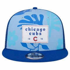 Chicago Cubs New Era Bikini Bottom Trucker 9FIFTY Snapback Hat - MLB