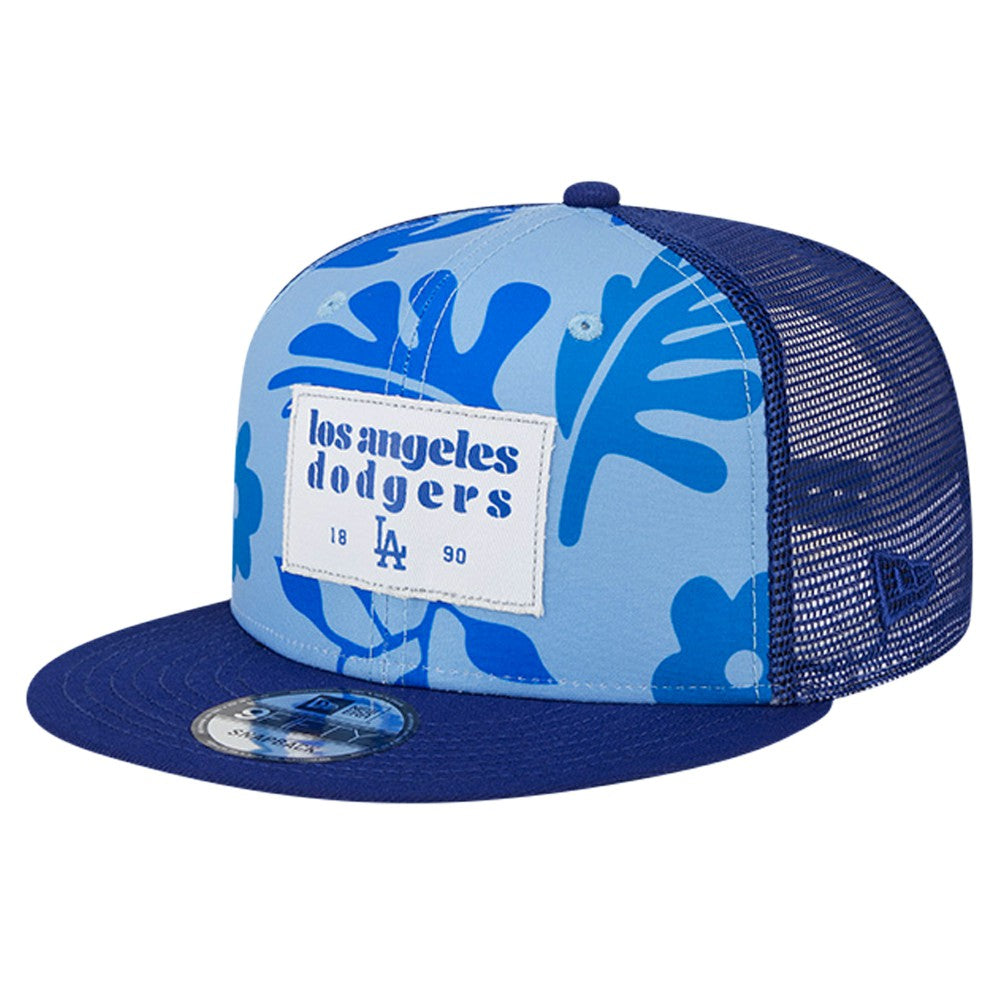 Los Angeles Dodgers New Era Bikini Bottom Trucker 9FIFTY Snapback Hat - MLB