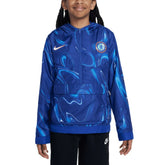 Chelsea Youth Amplify Anorak Half-Zip Hoodie Jacket Blue | Nike cheap