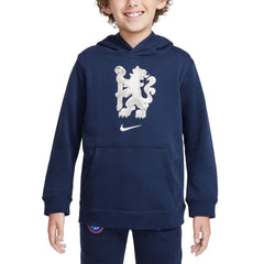 Chelsea Youth Club Pullover Hoodie Navy | Nike discount