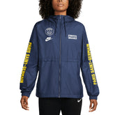 Paris Saint-Germain Women's Essential Woven Full-Zip Jacket Navy | Nike online
