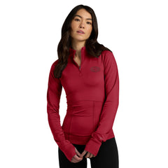San Francisco 49ers Women's Elements Quarter-Zip Jacket Scarlet | Fanatics