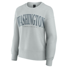 Washington Commanders Women's Elements Pullover Sweatshirt Gray | Fanatics