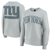 New York Giants Women's Elements Pullover Sweatshirt Gray | Fanatics