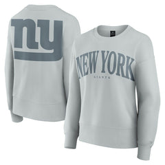 New York Giants Women's Elements Pullover Sweatshirt Gray | Fanatics