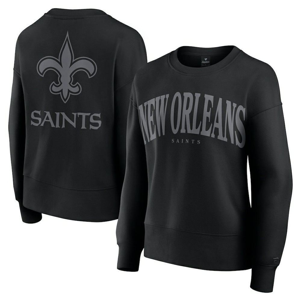New Orleans Saints Women's Elements Pullover Sweatshirt Black | Fanatics