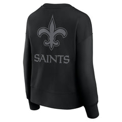 New Orleans Saints Women's Elements Pullover Sweatshirt Black | Fanatics