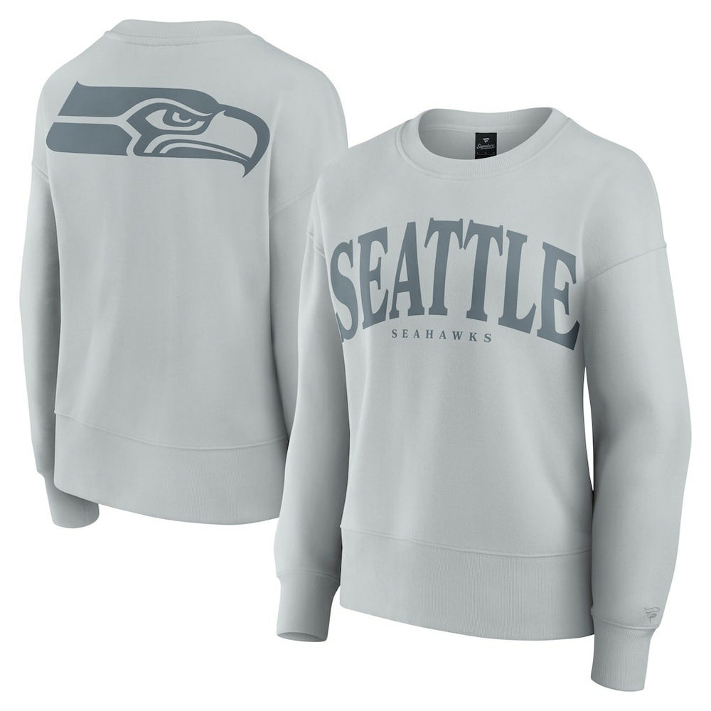 Seattle Seahawks Women's Elements Pullover Sweatshirt Gray | Fanatics