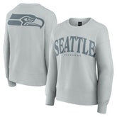 Seattle Seahawks Women's Elements Pullover Sweatshirt Gray | Fanatics