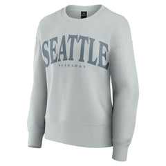 Seattle Seahawks Women's Elements Pullover Sweatshirt Gray | Fanatics