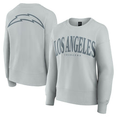 Los Angeles Chargers Women's Elements Pullover Sweatshirt Gray | Fanatics