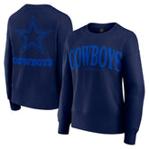 Dallas Cowboys Women's Elements Pullover Sweatshirt Navy | Fanatics