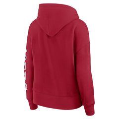 San Francisco 49ers Women's Elements Next Pullover Hoodie Scarlet | Fanatics