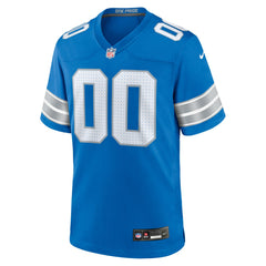 Detroit Lions Custom Game Jersey Blue | Nike for Sale