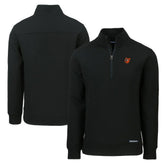 Baltimore Orioles Cutter & Buck Cooperstown Collection Roam Eco Recycled Quarter-Zip Pullover - MLB