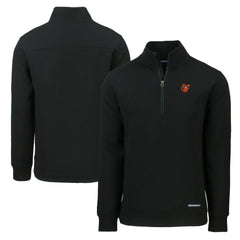 Baltimore Orioles Cutter & Buck Cooperstown Collection Roam Eco Recycled Quarter-Zip Pullover - MLB