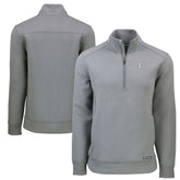 Chicago Cubs Cutter & Buck Cooperstown Collection Roam Eco Recycled Quarter-Zip Pullover - MLB