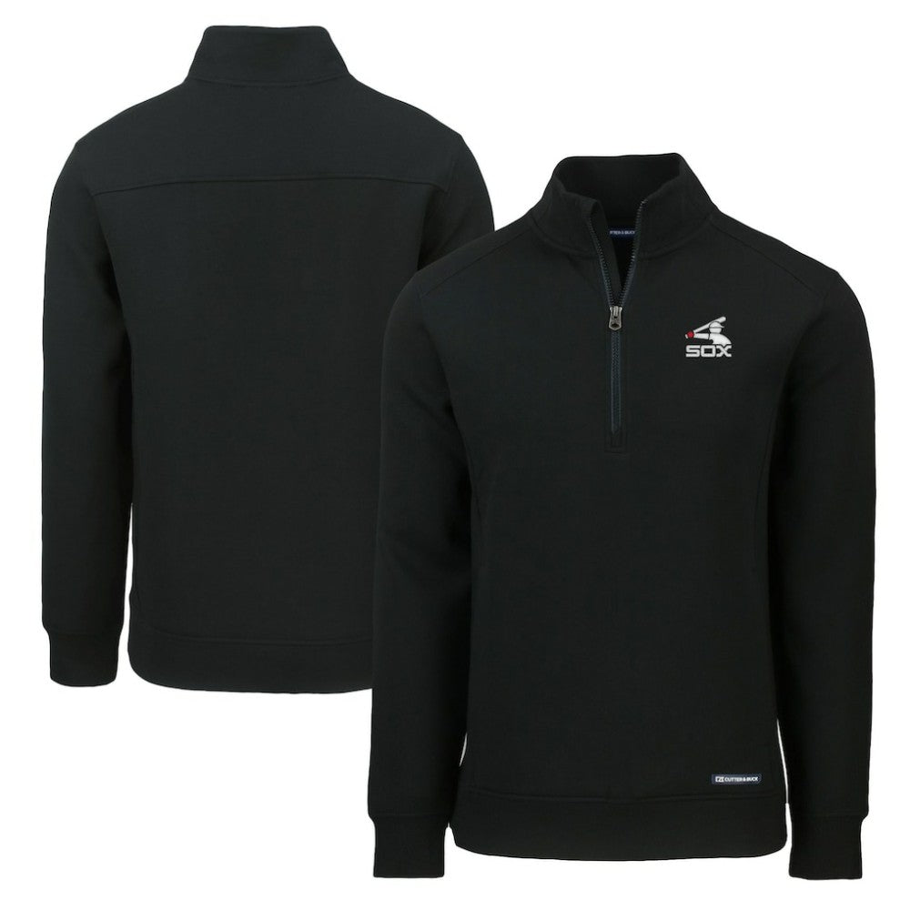 Chicago White Sox Cutter & Buck Cooperstown Collection Roam Eco Recycled Quarter-Zip Pullover - MLB