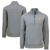 Seattle Mariners Cutter & Buck Cooperstown Collection Roam Eco Recycled Quarter-Zip Pullover - MLB