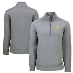 Seattle Mariners Cutter & Buck Cooperstown Collection Roam Eco Recycled Quarter-Zip Pullover - MLB