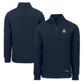 Seattle Mariners Cutter & Buck Cooperstown Collection Roam Eco Recycled Quarter-Zip Pullover - MLB